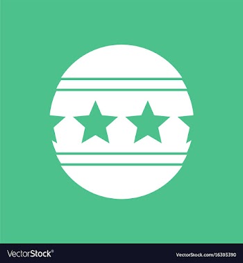 Circus ball vector image