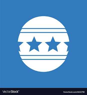 Circus ball vector image