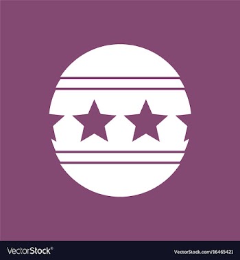 Circus ball vector image