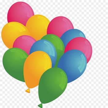 Circus Balloon - Vector Art colorful balloons 