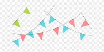 Circus Clipart Flag Banner - Wedding Invitation
