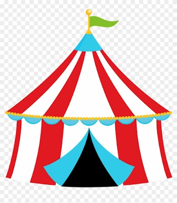 Circus Clipart Kids Carnival - Circus Tent Clipart