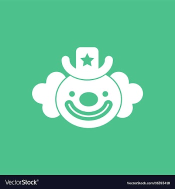 Circus clown vector image
