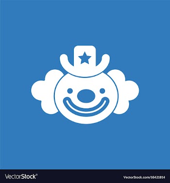 Circus clown vector image