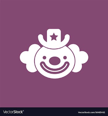 Circus clown vector image