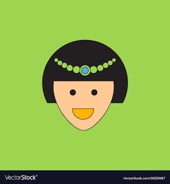 Circus contortionist girl cute flat cartoon style vector image