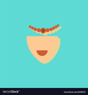 Circus contortionist girl cute flat cartoon style vector image