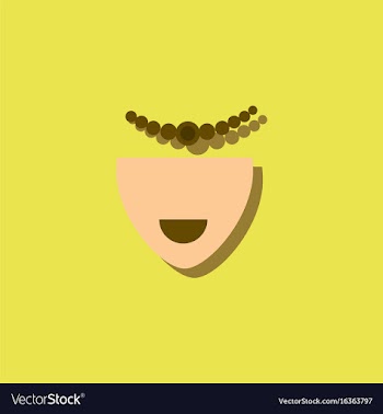 Circus contortionist girl cute flat cartoon style vector image