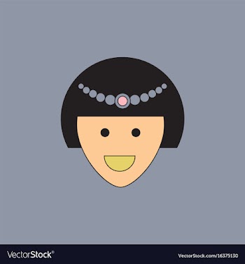 Circus contortionist girl cute flat cartoon style vector image