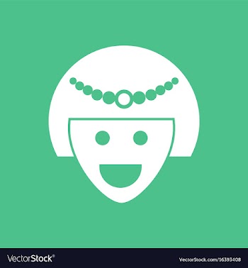 Circus contortionist girl cute flat cartoon style vector image