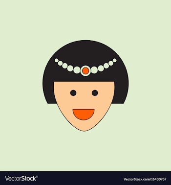 Circus contortionist girl cute flat cartoon style vector image
