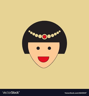 Circus contortionist girl cute flat cartoon style vector image