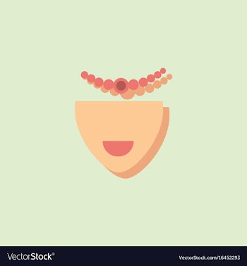 Circus contortionist girl cute flat cartoon style vector image