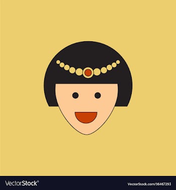 Circus contortionist girl cute flat cartoon style vector image