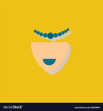 Circus contortionist girl cute flat cartoon style vector image