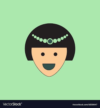Circus contortionist girl cute flat cartoon style vector image