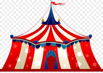 Circus Drawing Illustration - Circus tent 