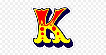 Circus Letter K By Circusletters Special Letters, Toddler - Circus Letter K By Circusletters Special Letters, Toddler