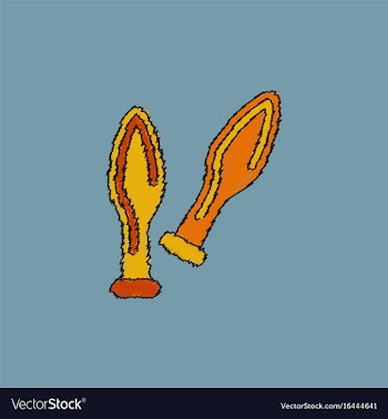 Circus pikelancespear eps10 in hatching style vector image