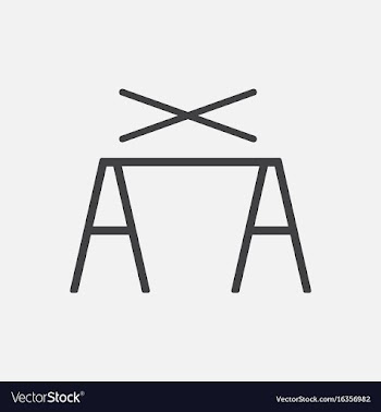 Circus pole balancerequipment vector image