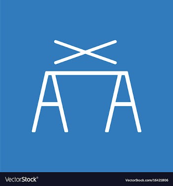 Circus pole balancerequipment vector image
