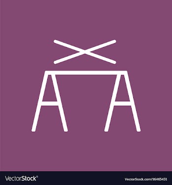 Circus pole balancerequipment vector image