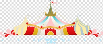 Circus Roof, Circus color roof transparent background PNG clipart