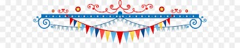 Circus Tent - Bunting flag pull cartoon 