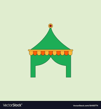 Circus tent vector image