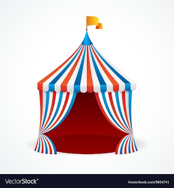  					Circus Tent vector image														