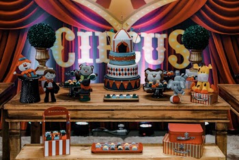 Circus Themed Birthday 