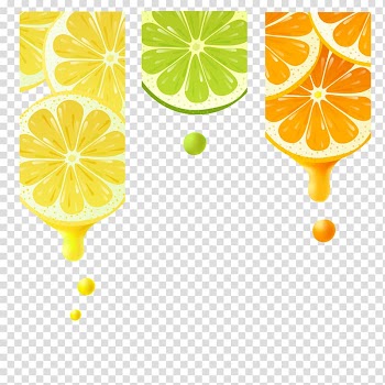 Citrus digital , Lemon Banner Food, Lemons banner material transparent background PNG clipart