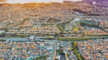 City Aerial View Photography