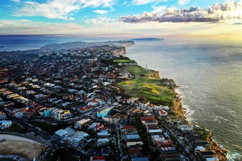 City Along The Coastline