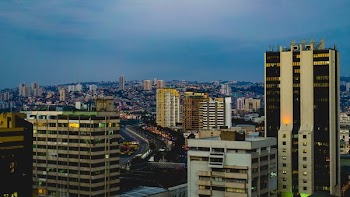 City As Night Approaches