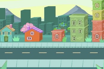 City background, Glitch game illustration. | Free Photo - rawpixel