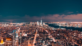 City Building at Night