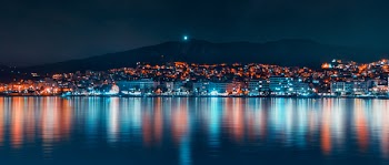 City Buildings Near Body of Water