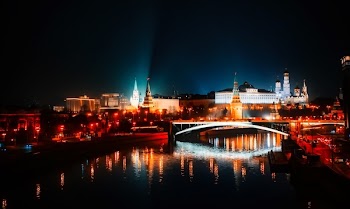 City Buildings Near Body of Water