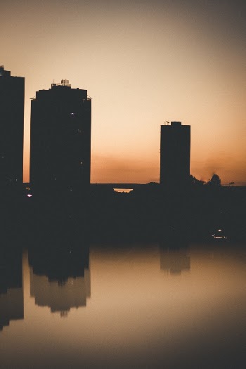 City during Golden Hour