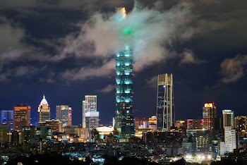 City during Nighttime
