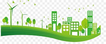 City Euclidean vector Green Clip art - Promotional material Green city background 