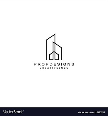 City home line vector image
