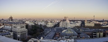 City Landscape during Sunset