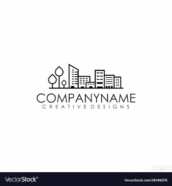 City line logo vector image