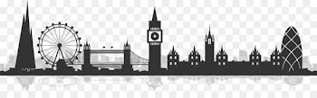 City of London Silhouette - London city silhouette 