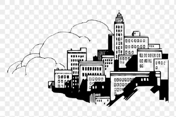 City pollution png sticker illustration, | Free PNG - rawpixel