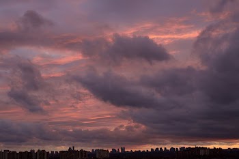 City Sky Sunset