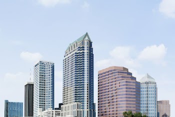 City skyline border, business background | Free PSD - rawpixel