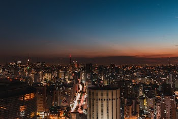 City Skyline during Nighttime